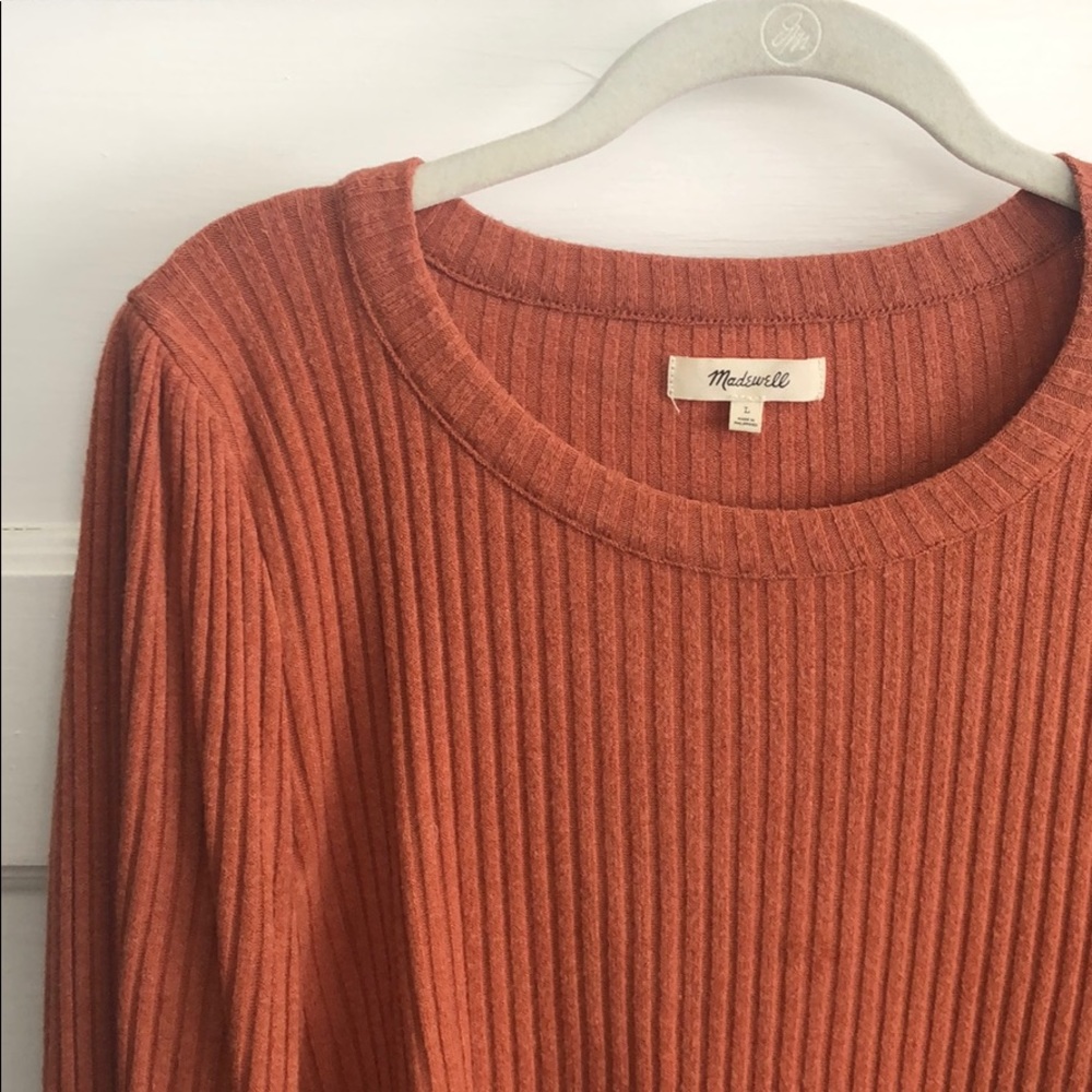 Madewell balloon sleeve top
